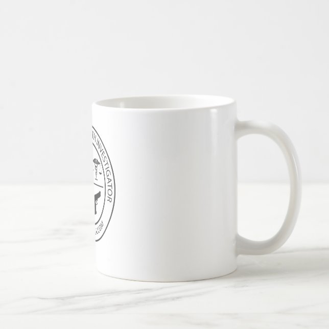Medicolegal Todesforscher-Kaffee-Tasse Kaffeetasse (Rechts)