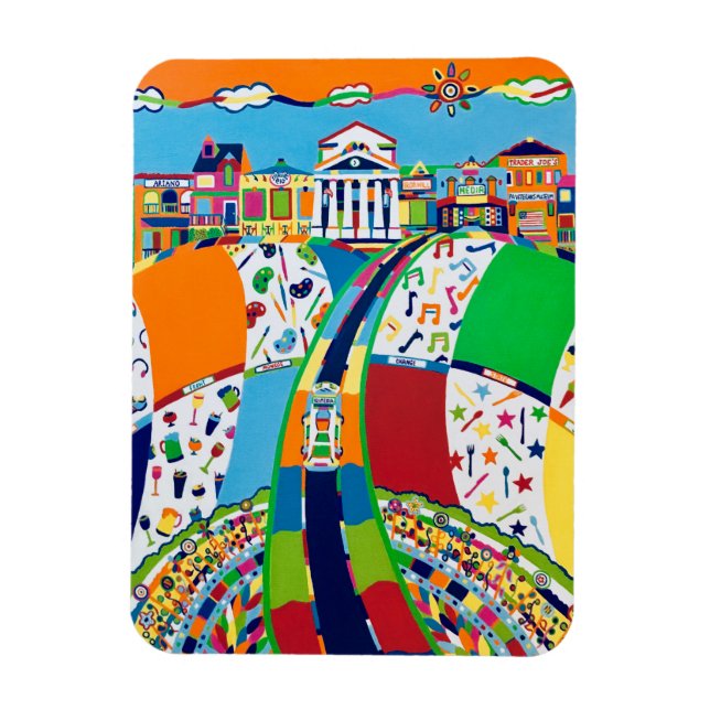 Medien, Pennsylvania 3 x 4 Magnet (Vertikal)