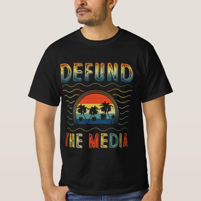 Medien verteidigen T-Shirt (Vorderseite)