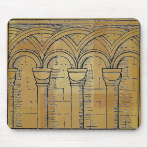 Medieval Architecture Mouse Pad Mousepad
