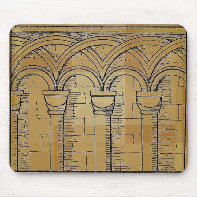 Medieval Architecture Mouse Pad Mousepad (Vorne)