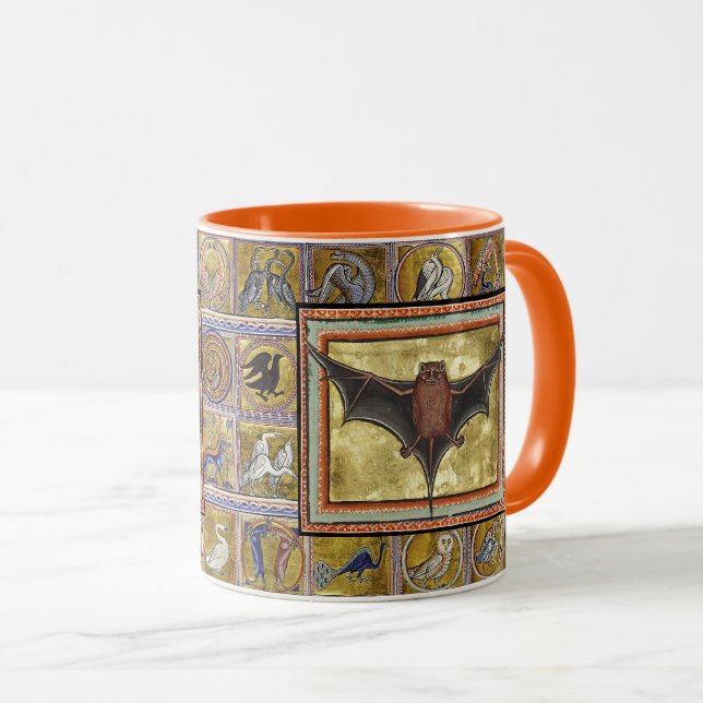 MEDIEVAL BESTIARY,FLIYBAT,WALDTIERE TASSE (VorderseiteRechts)