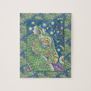 MEDIEVAL DRAGON HEAD PORTRAIT, WHIMSICAL FANTASY