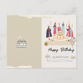 Médiéval Geburtstagskarte Postkarte