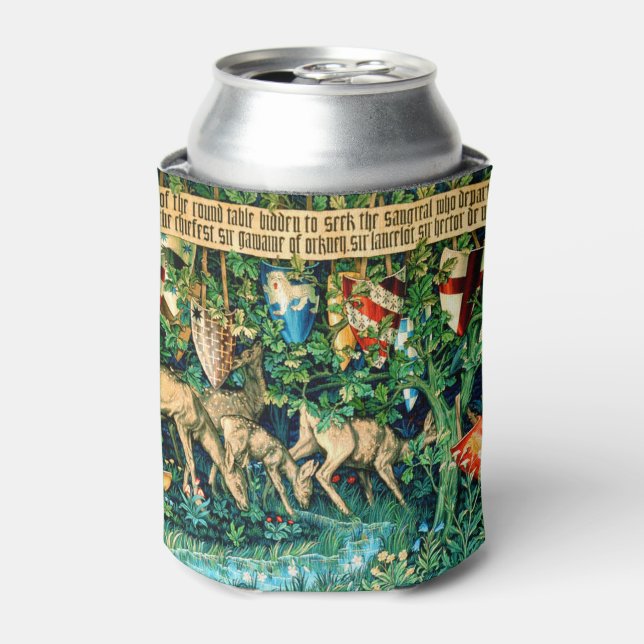 Medieval King Arthur William Morris Dosenkühler (Kanne Vorderseite)