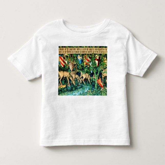 Medieval King Arthur William Morris Kleinkind T-shirt (Vorderseite)