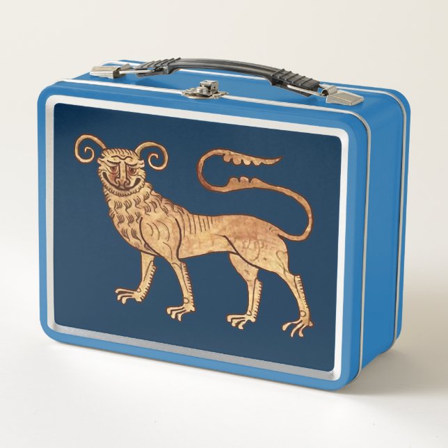 Medieval Manticore Metal Lunchbox (Devant)
