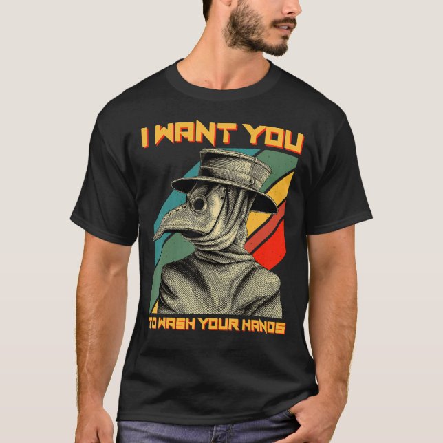 Medieval Pestärztin Ich Wollte dir, deine Haare zu T-Shirt (Vorderseite)