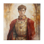 Medieval Prince Fliese<br><div class="desc">A Watercolour portrait of a Medieval prince</div>