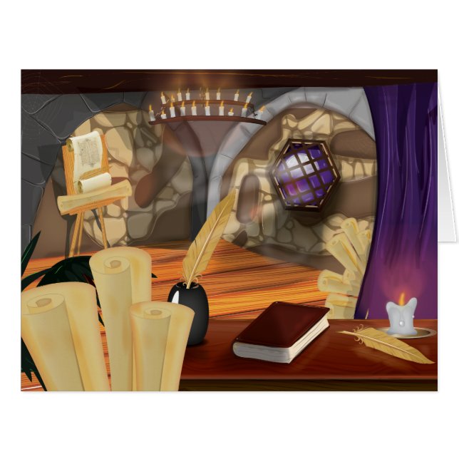 Medieval Scribe (Vorderseite (Horizontal))