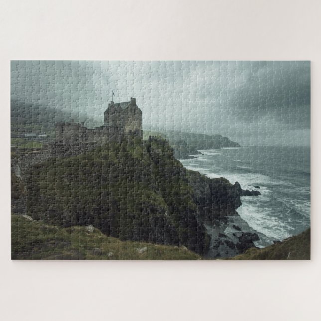 Medieval Welsh Castle Jigsaw Puzzle (Horizontal)