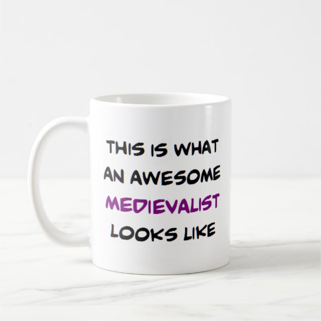 medievalist, phantastisch kaffeetasse (Links)