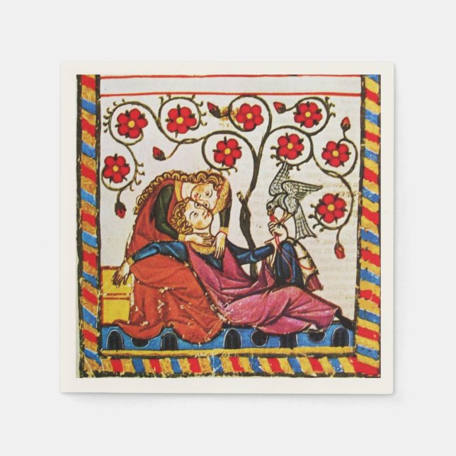 MEDIEVENT DER ETERNEN LIEBE SERVIETTE (Vorderseite)