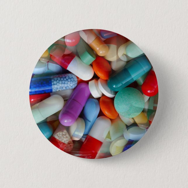 Medikamente Button (Vorderseite)
