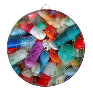 Medikamente Dartscheibe