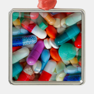 Medikamente Ornament Aus Metall