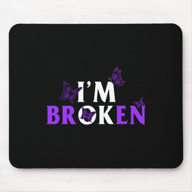Medikamentenüberdosierung Bewusstsein Drogensucht  Mousepad (Vorne)