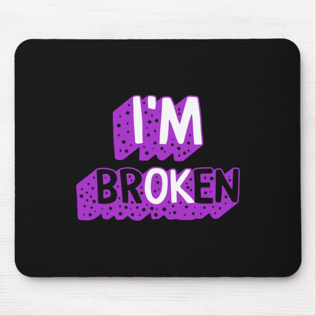Medikamentenüberdosierung Bewusstsein Drogensucht  Mousepad (Vorne)