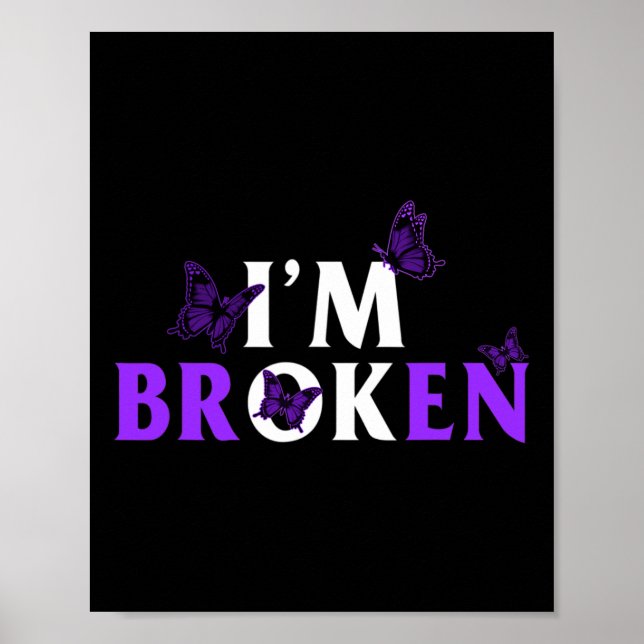 Medikamentenüberdosierung Bewusstsein Drogensucht  Poster (Vorne)