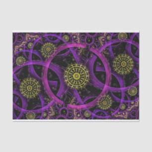 Medikation von Gold-Blume-Papiertaschentuch Seidenpapier