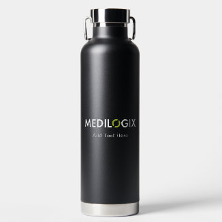 MEDILOGIX 32 oz Wasser Flasche Text
