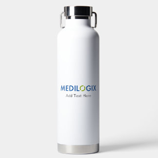MEDILOGIX 32 oz Wasser Flasche Text