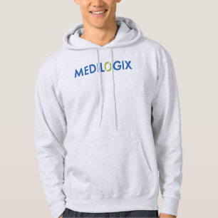 MEDILOGIX Männerstandardlogo Hoodie