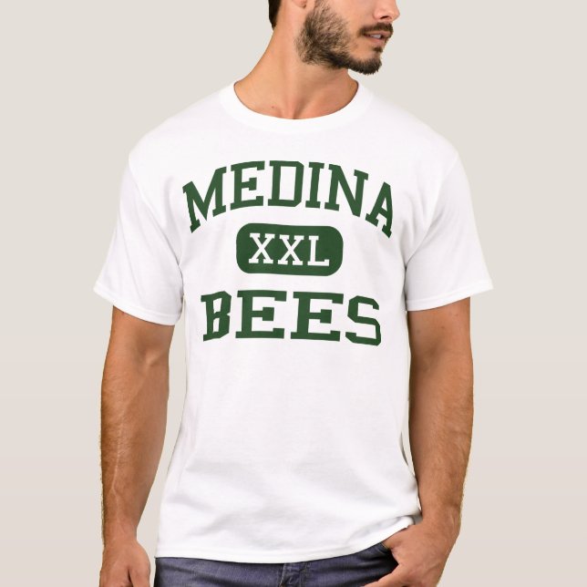 Medina - Bienen - Highschool Medinas - Medina Ohio T-Shirt (Vorderseite)