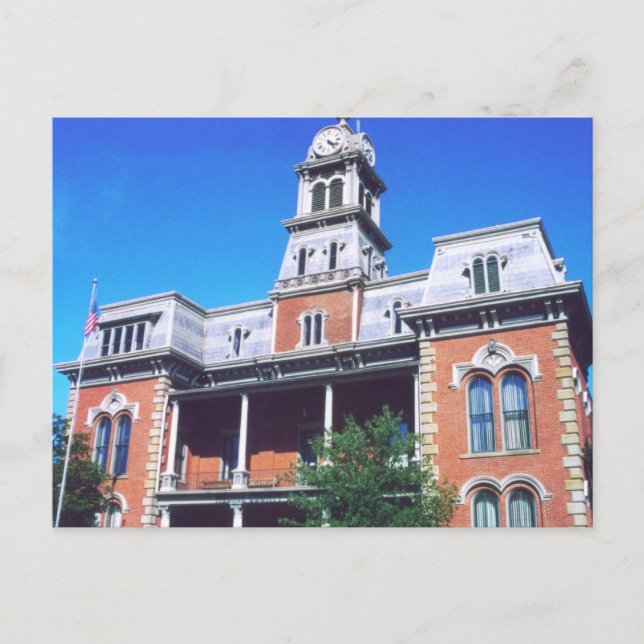 Medina Courthouse Postkarte (Vorderseite)