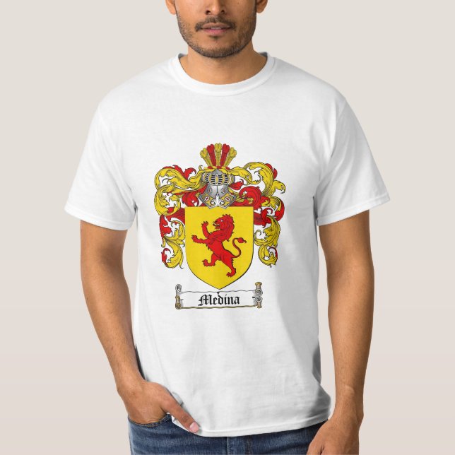 Medina-Familienwappen - Medina-Wappen T-Shirt (Vorderseite)