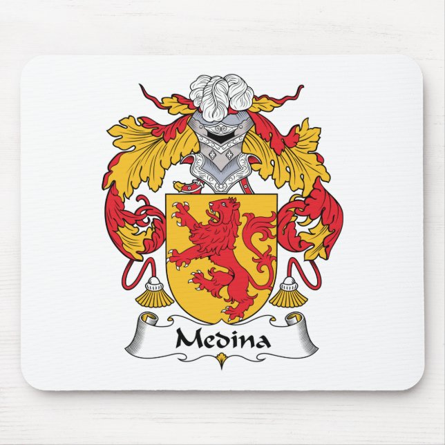 Medina-Familienwappen Mousepad (Vorne)