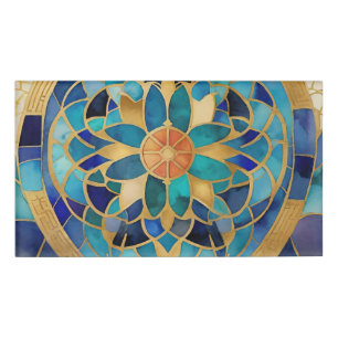 "Medina Maze: marokkanisch Inspiriertes geometrisc Namenschild