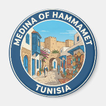Medina von Hammamet Tunesien