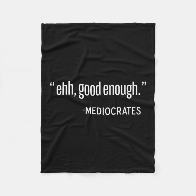 Mediocrates Funny Philosopher, Philosophieziffer P Fleecedecke (Vorderseite)