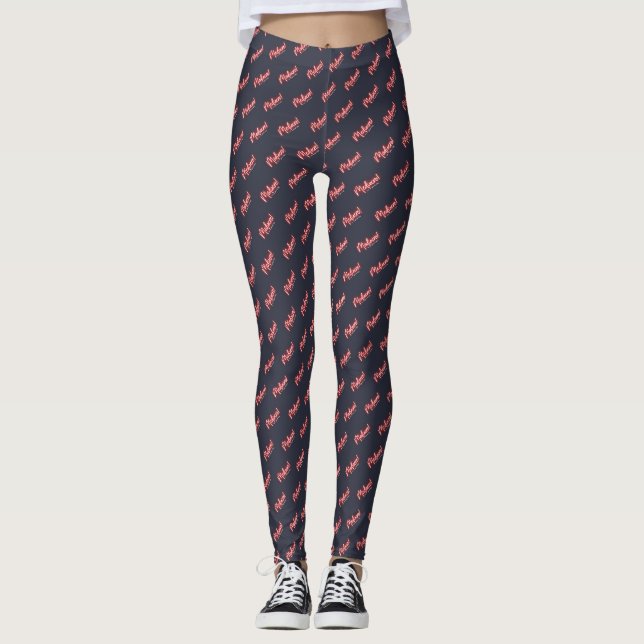 Mediocre! All over print leggings (Vorderseite)