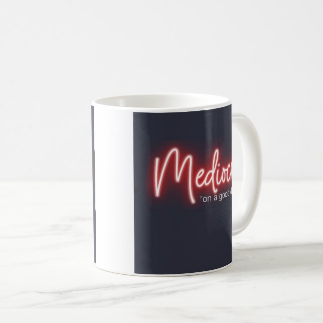 Mediocre!-Kaffeetasse Kaffeetasse (VorderseiteRechts)
