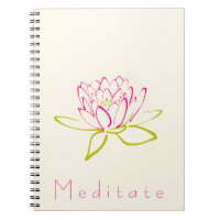 Meditat Lotus Blume / Wasserlilie Illustratio