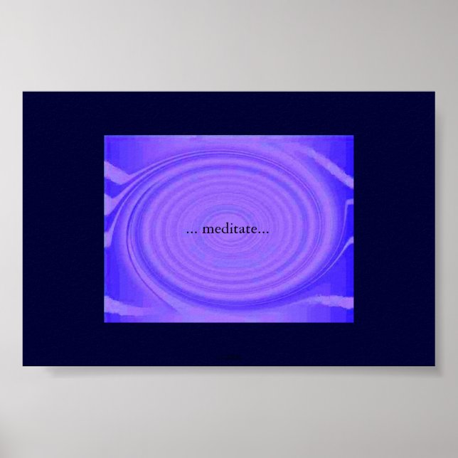 ... meditat.. poster (Vorne)