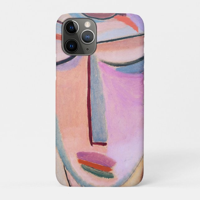 Meditation Alexej von Jawlensky Figurative Art Case-Mate iPhone Hülle (Rückseite)