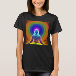 Meditation Aufklärung Spirituelles Yoga Transcende T-Shirt