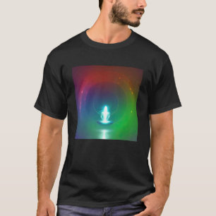 Meditation Aufklärung Spirituelles Yoga Transcende T-Shirt