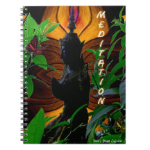 Méditation de Bouddha de la sagesse antique Carnet