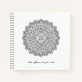 Méditation de Yoga Gratitude Mandala Journal