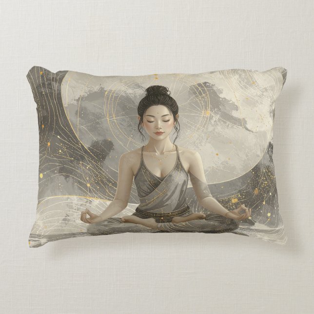 Meditation Dekokissen (Vorderseite)