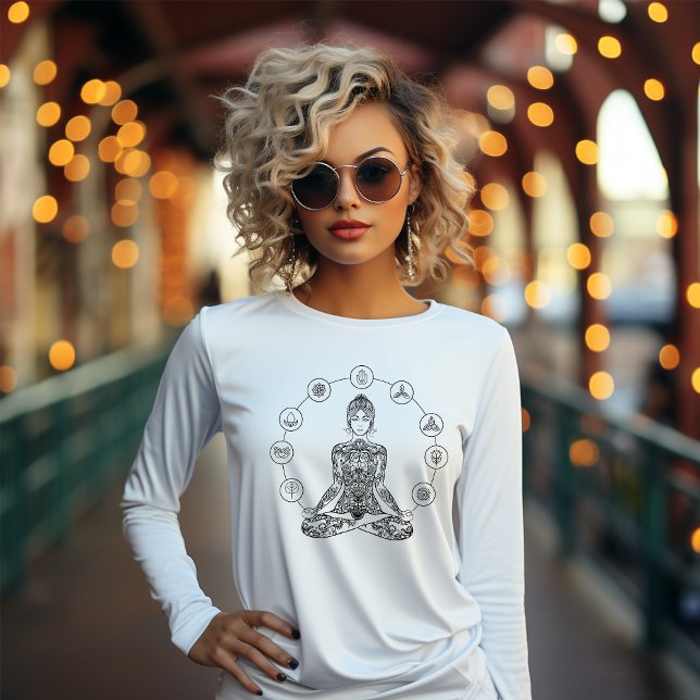 Meditation Design T-Shirt (Von Creator hochgeladen)