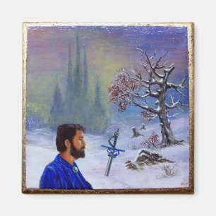 MEDITATION EINES RITTERS MAGNET