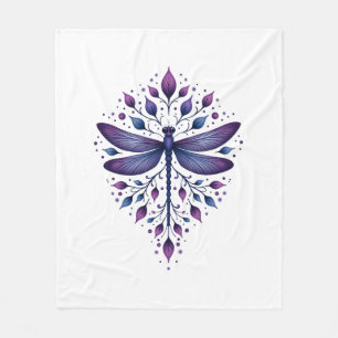 Meditation Fraktalgeometrie Spirituelles Yoga Drac Fleecedecke
