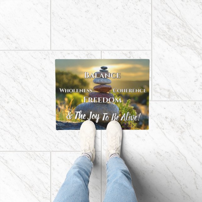 Meditation Fußmatte (Indoor)