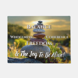 Meditation Fußmatte