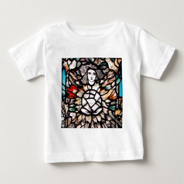 Meditation in Farben Baby T-shirt (Vorderseite)